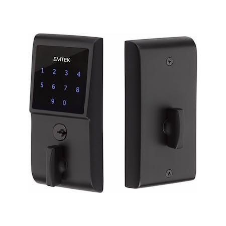 Emtek Flat Black Deadbolt E3020US19 E3020US19